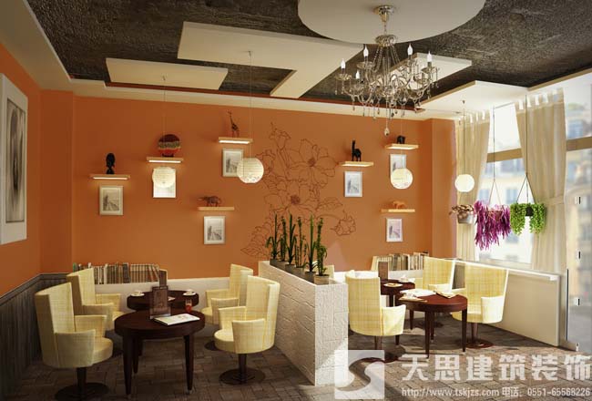 咖啡廳裝修滿(mǎn)足消費(fèi)者不同需求