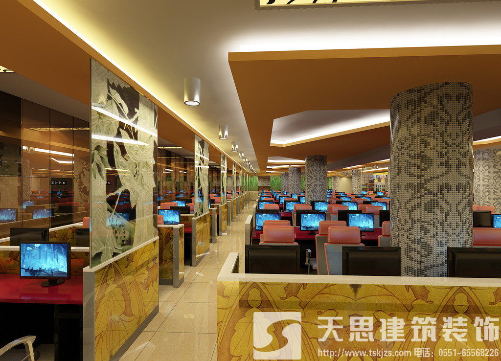 網(wǎng)吧裝修設計問題