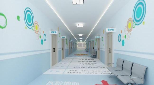 黃山醫院裝修設計：兒童醫院裝修背景圖片欣賞